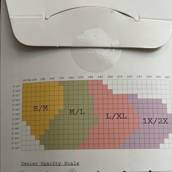 Red Opaque Tights - Picture 2 of 6